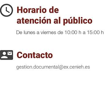 Horario y contacto