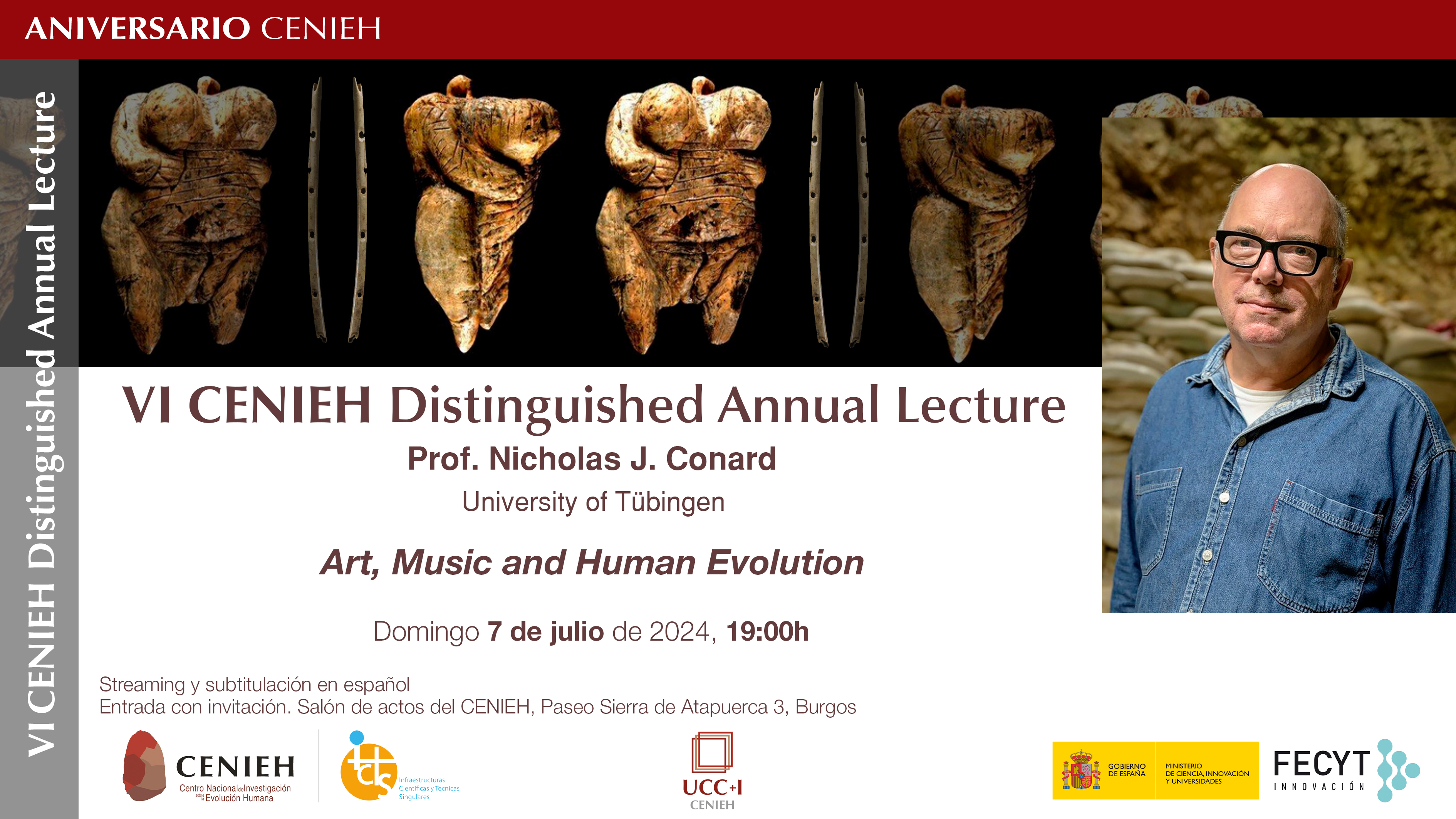 Cartel VI CENIEH Distinguished Annual Lecture