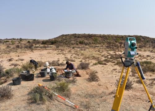 Yacimiento de Damvlei en la campaña de excavación de 2019/Michael Toffolo