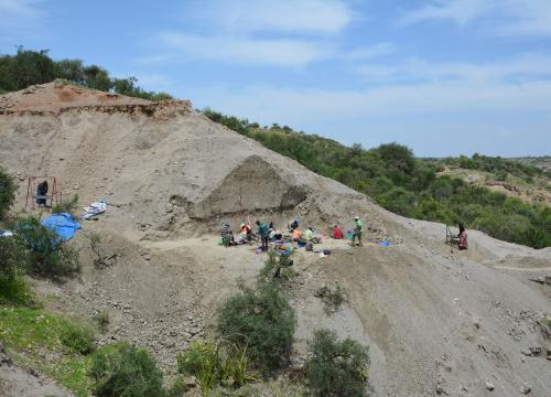 Yacimiento de FLKW en Olduvai