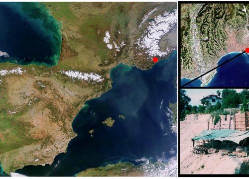 Terra Amata archaeological site location /García-Medrano et al