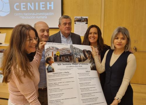 Presentación de la Semana Mujer y Ciencia 2025/UCC+I CENIEH