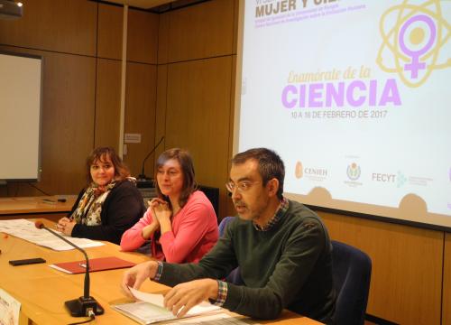 Inauguración de la VI Semana Mujer y Ciencia en Burgos