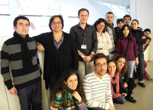 Alumnos de la Universidad de Cagliari visitan el CENIEH