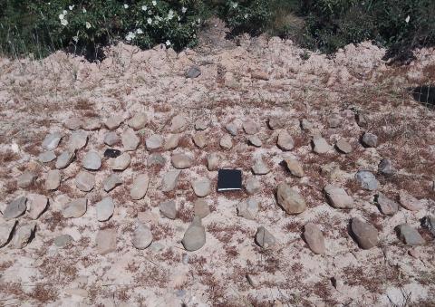 Industria lítica en el yacimiento de Revilleja de Valparaíso, en Hortigüela (Burgos)