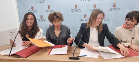 Firma Convenio en la Universidad de Burgos/UCC+I CENIEH