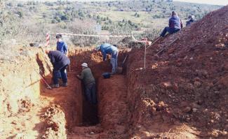 Archaeological survey in La Revilla (Hortigüela, Burgos)/Fundación Atapuerca