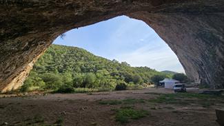 Yacimiento de Cova Gran de Santa Linya/Alfons Benito Calvo