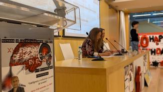 Presentación de la Semana de la Ciencia/Carla Gacía (CENIEH) Presentación de la Semana de la Ciencia/Carla Gacía (CENIEH)