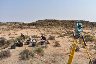 Yacimiento de Damvlei en la campaña de excavación de 2019/Michael Toffolo