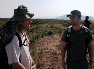 Alfonso Benito e Ignacio de la Torre en Etiopía