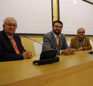 Alfredo Pérez González, Eduardo Méndez y Manuel Santonja