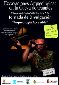 Arqueología accesible en el X aniversario de la Cueva de Guantes