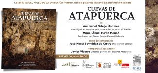 Ana Isabel Ortega, coautora del libro Cuevas de Atapuerca