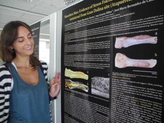 Laura Martín-Francés premiada en Viena por un trabajo sobre Homo antecessor