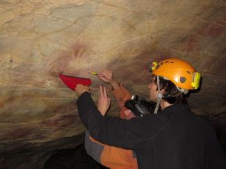 The National Geographic Society  supports research on the oldest cave art in Europe.